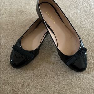Prada Black Patent Flats